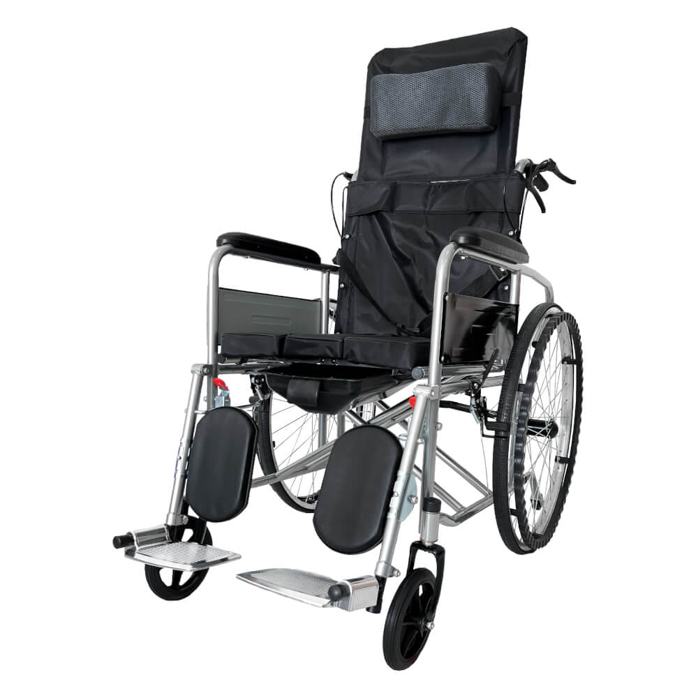 รถเข็นวีลแชร์ MIKI THAILAND WHEELCHAIR14 สีดำ_0